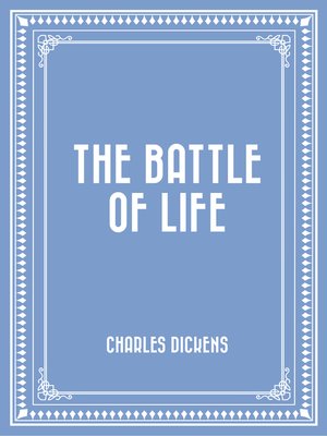 cover image of The Battle of Life